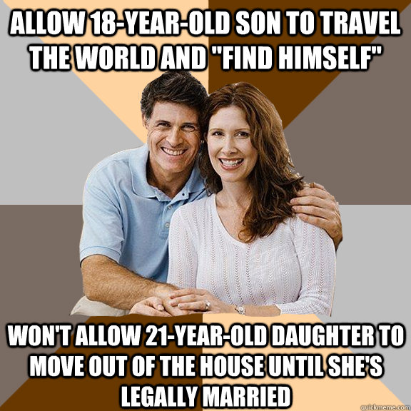 allow 18-year-old son to travel the world and 