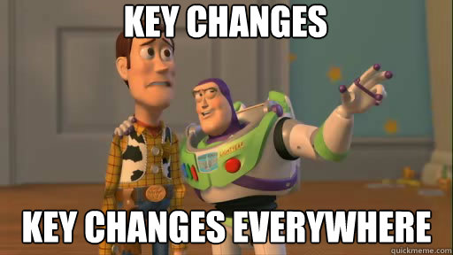 key changes key changes everywhere - key changes key changes everywhere  Everywhere