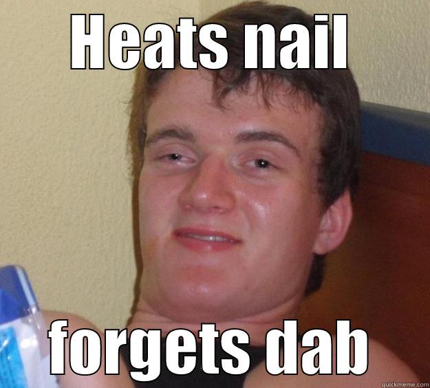 HEATS NAIL FORGETS DAB 10 Guy