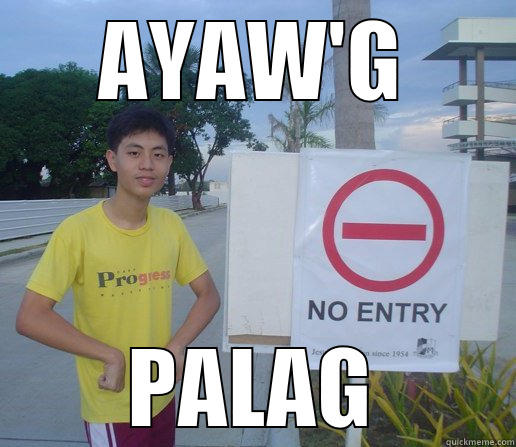 AYAW UG PALAG - AYAW'G PALAG Misc