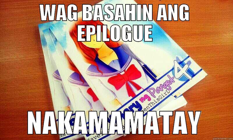 only dnp'ers will know - WAG BASAHIN ANG EPILOGUE NAKAMAMATAY Misc