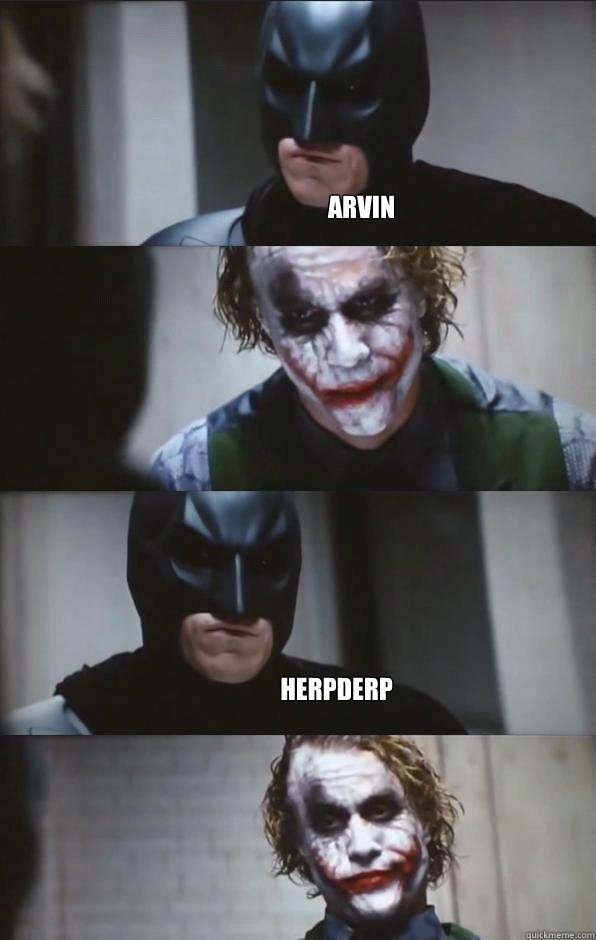 arvin  herpderp  Batman Panel