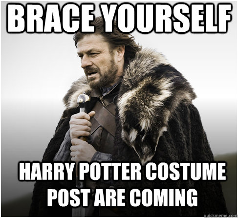 brace yourself Harry Potter costume post are coming  