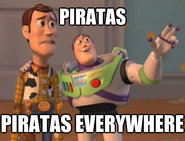 piratas piratas everywhere  Toy Story