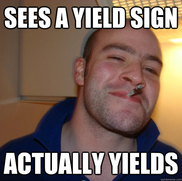 Sees a Yield sign actually yields - Sees a Yield sign actually yields  Misc