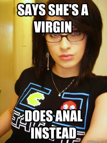 Says she's a virgin Does anal instead  Cool Chick Carol