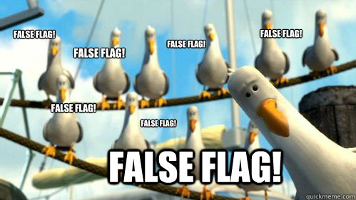 false flag! false flag! false flag! false flag! false flag! false flag! false flag!  Finding Nemo Seagulls