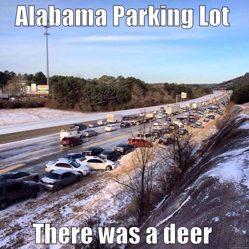 Bama Drivers - ALABAMA PARKING LOT THERE WAS A DEER Misc