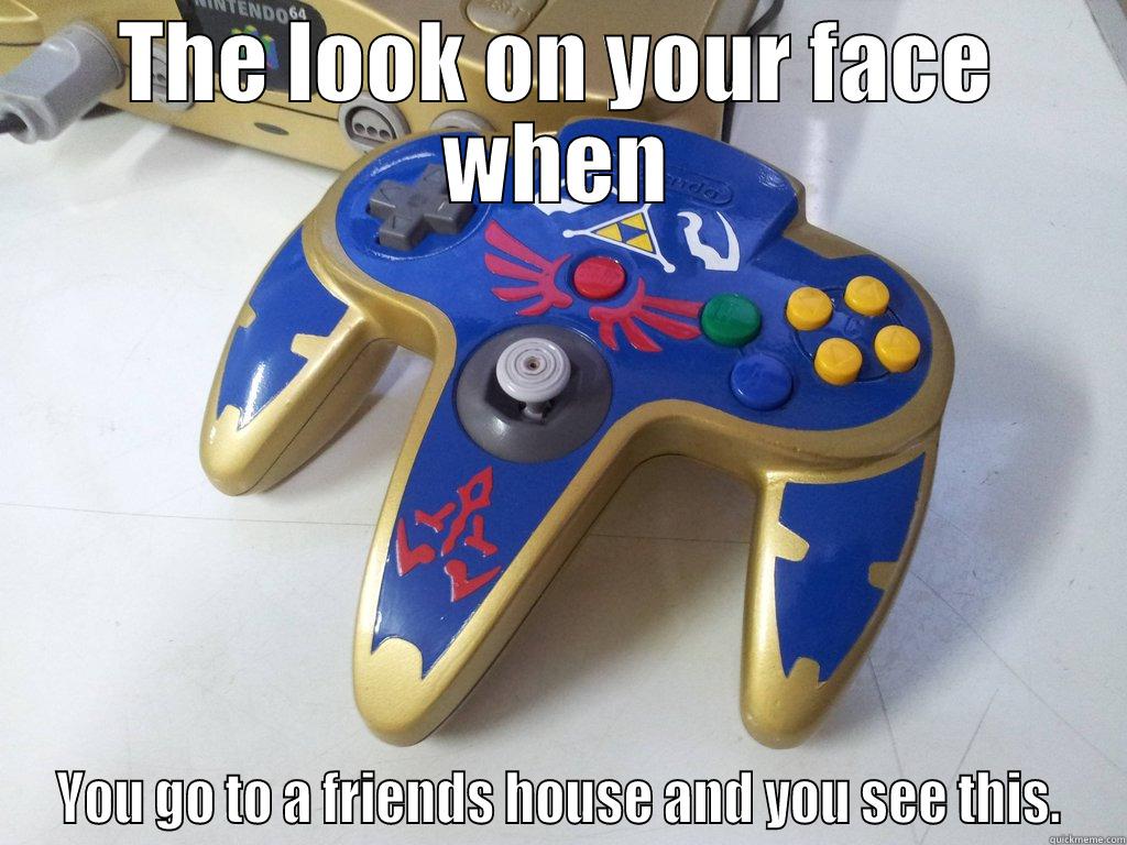 zelda  - THE LOOK ON YOUR FACE WHEN YOU GO TO A FRIENDS HOUSE AND YOU SEE THIS. Misc