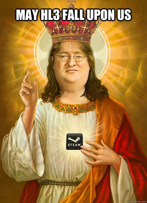 May Hl3 fall upon us - May Hl3 fall upon us  Holy Gaben