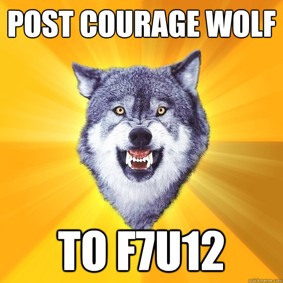 Post courage wolf to f7u12  Courage Wolf