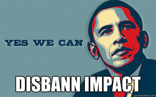  Disbann Impact  Scumbag Obama