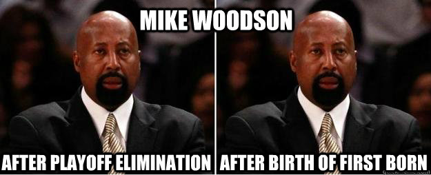 Mike Woodson after playoff elimination After Birth of First Born - Mike Woodson after playoff elimination After Birth of First Born  Mike Woodson - Man of Many Emotions