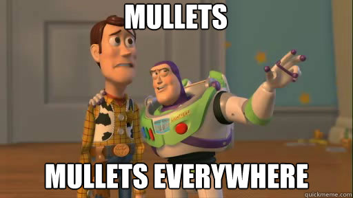 Mullets mullets everywhere - Mullets mullets everywhere  Everywhere