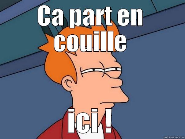 CA PART EN COUILLE ICI ! Futurama Fry