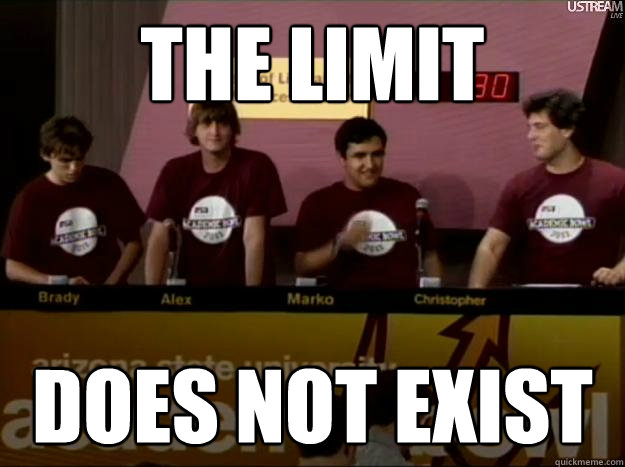 The Limit Does Not Exist  