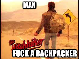 Man Fuck a Backpacker  