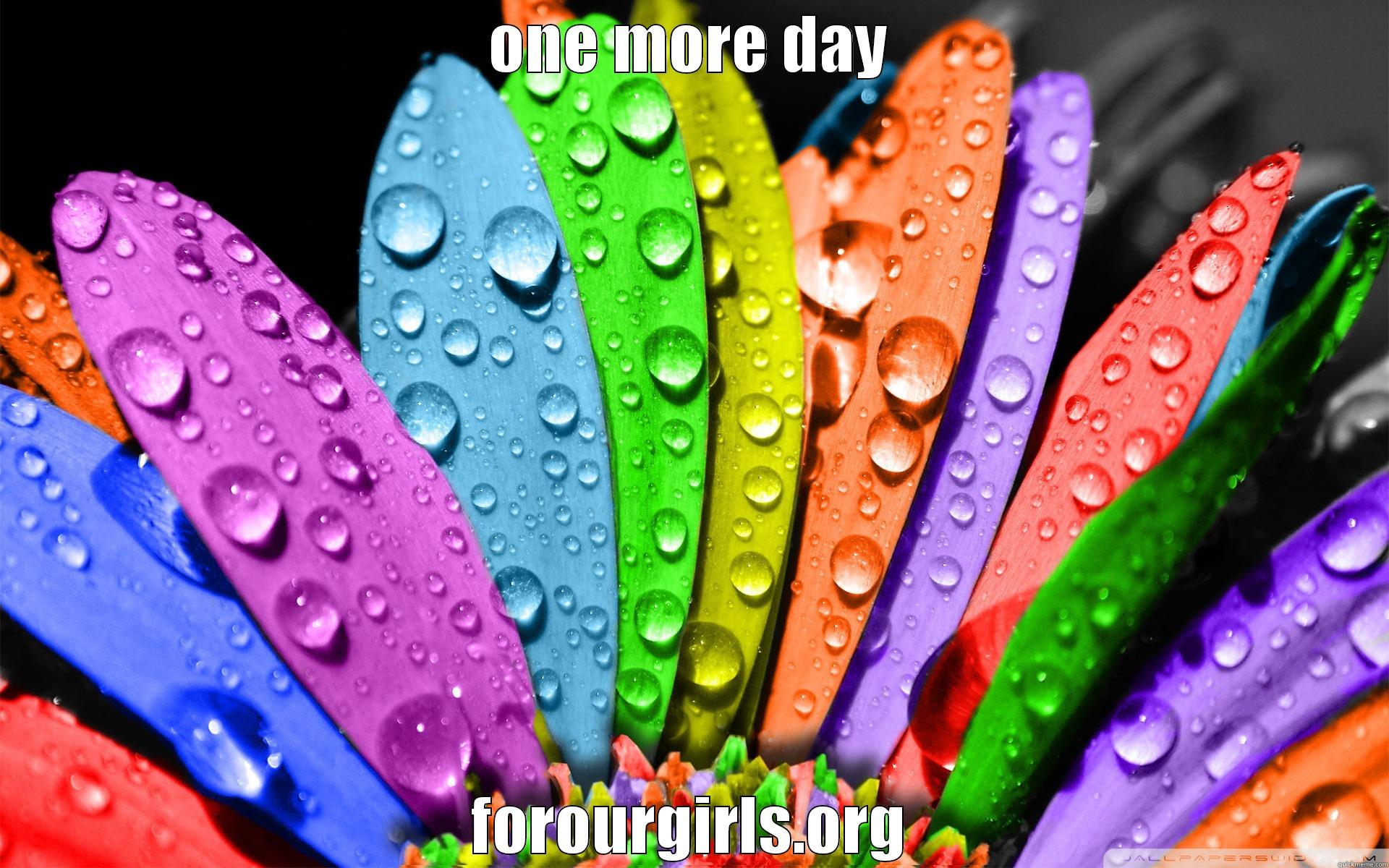 ONE MORE DAY FOROURGIRLS.ORG Misc