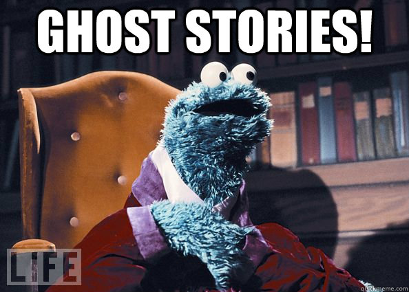 Ghost Stories!   Cookie Monster