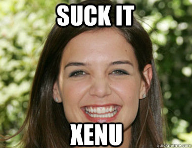 Suck it Xenu  Happy Katie