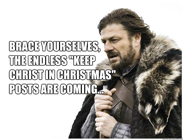 Brace yourselves, 
The endless 