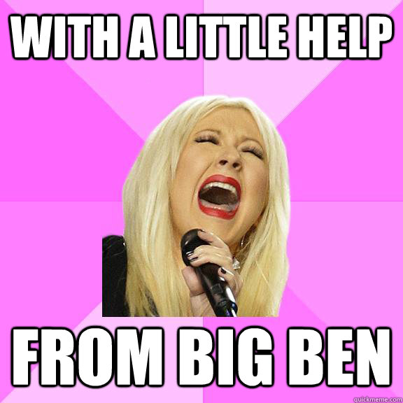 With a little help from big ben  Wrong Lyrics Christina