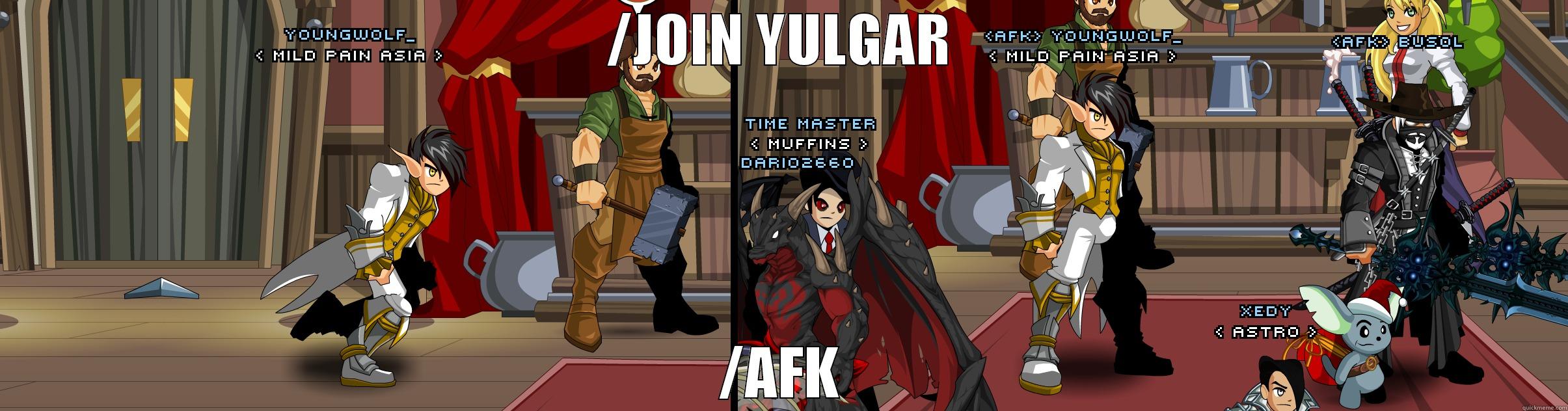 /JOIN YULGAR /AFK Misc