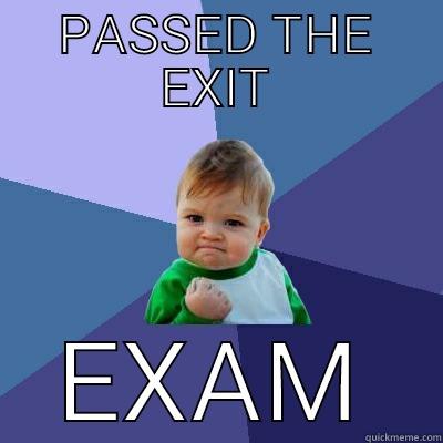 PASSED HESI - PASSED THE EXIT EXAM Success Kid