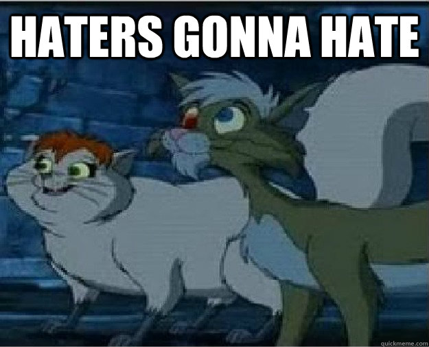 Haters Gonna Hate Bottom caption - Haters Gonna Hate Bottom caption  Misc