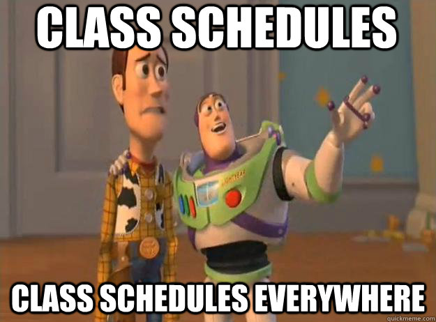 class schedules class schedules everywhere - class schedules class schedules everywhere  Prox Everywhere