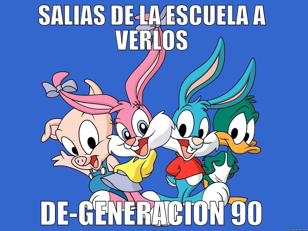 SALIAS DE LA ESCUELA A VERLOS DE-GENERACION 90 Misc