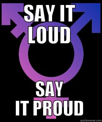 SAY IT LOUD SAY IT PROUD Misc