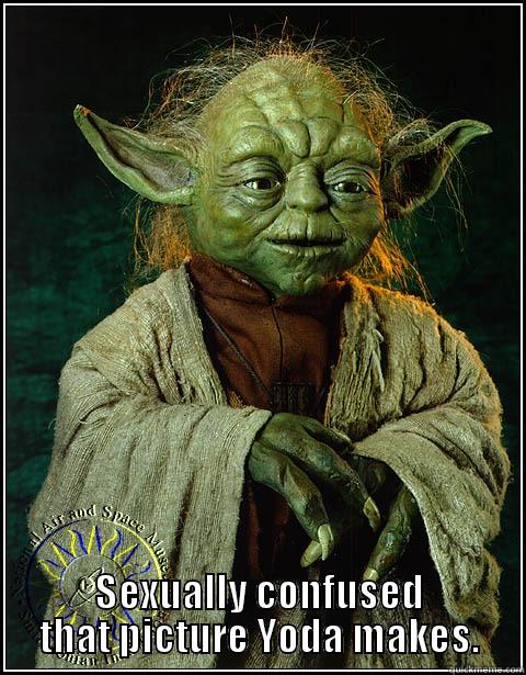  SEXUALLY CONFUSED THAT PICTURE YODA MAKES. Misc