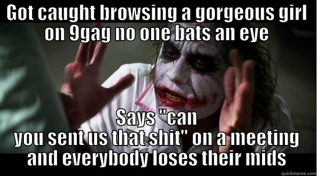 PM got busted - GOT CAUGHT BROWSING A GORGEOUS GIRL ON 9GAG NO ONE BATS AN EYE SAYS 