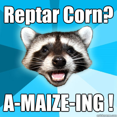 Reptar Corn? A-MAIZE-ING ! - Reptar Corn? A-MAIZE-ING !  Lame Pun Coon