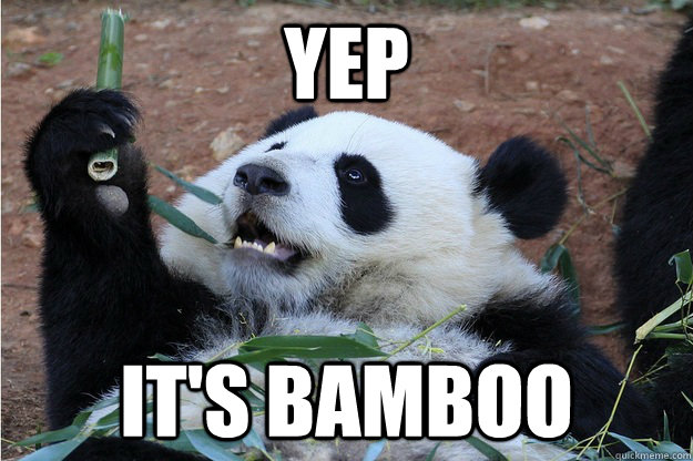 yep it's bamboo - yep it's bamboo  Misc