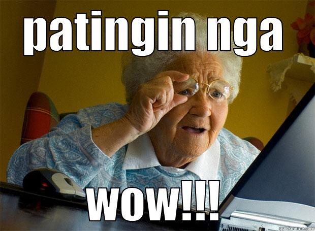 funny boy! - PATINGIN NGA WOW!!! Grandma finds the Internet