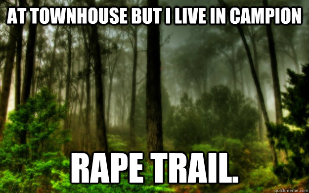 AT TOWNHOUSE BUT I LIVE IN CAMPION RAPE TRAIL. - AT TOWNHOUSE BUT I LIVE IN CAMPION RAPE TRAIL.  Woods