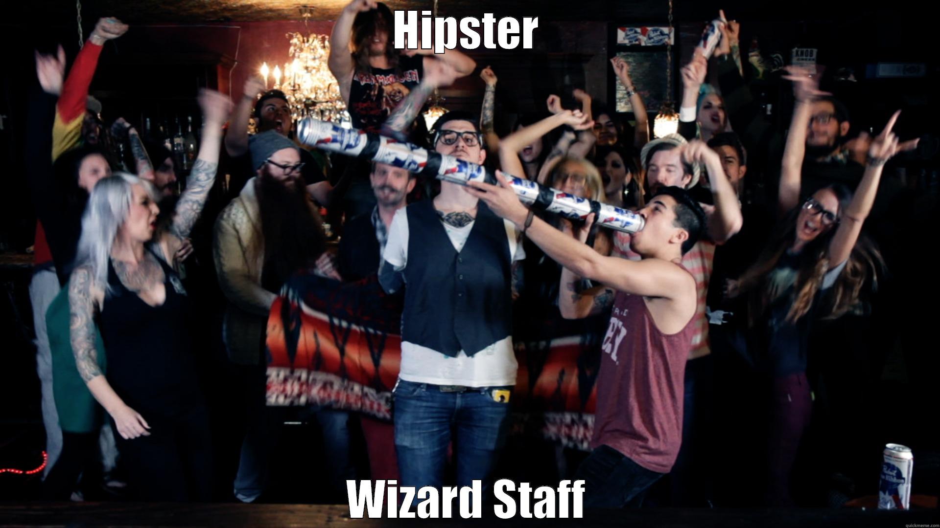 Wizard Staff - HIPSTER WIZARD STAFF Misc