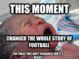 this moment  changed the whole story of football For those that don't recognise him it's heskey - this moment  changed the whole story of football For those that don't recognise him it's heskey  Misc