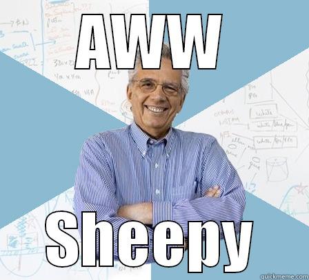 the guy named sheepy - AWW SHEEPY Engineering Professor