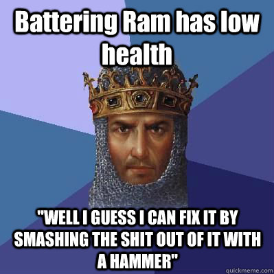 Battering Ram has low health 