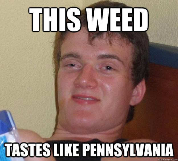 This Weed Tastes like pennsylvania  10 Guy