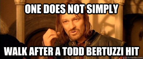 One does not simply Walk after a Todd Bertuzzi hit  One Does Not Simply