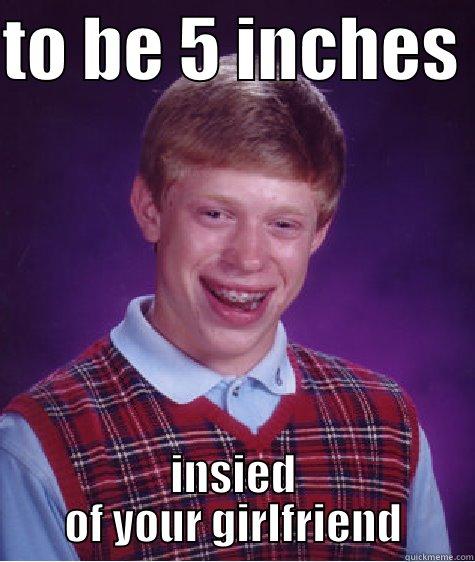 what do you whant - TO BE 5 INCHES  INSIED OF YOUR GIRLFRIEND Bad Luck Brian