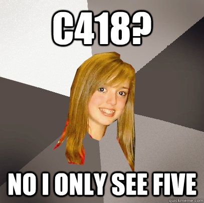 C418? no I only see five  Musically Oblivious 8th Grader