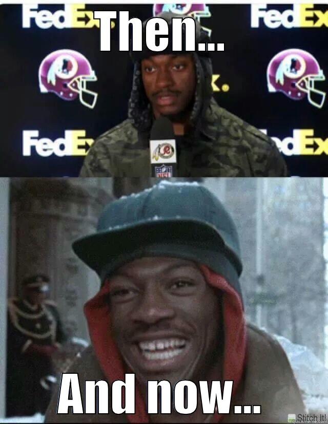 RG3 then and now - THEN... AND NOW... Misc