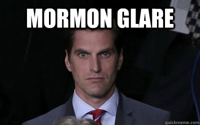 Mormon Glare 
  Menacing Josh Romney