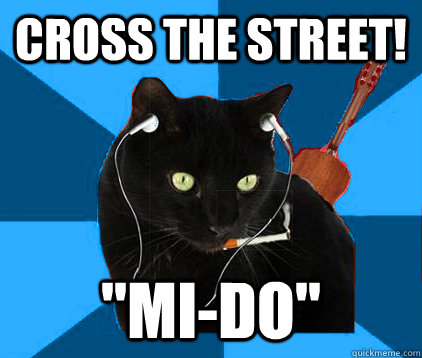 Cross The street! 