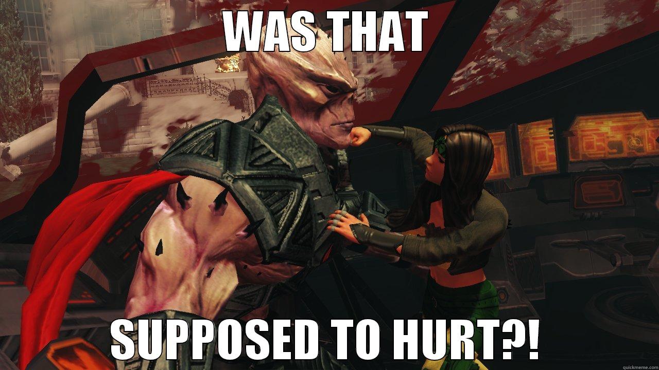 Was that supposed to hurt? SRIV - WAS THAT SUPPOSED TO HURT?! Misc